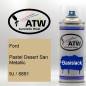 Preview: Ford, Pastel Desert San Metallic, 9J / 5891: 400ml Sprühdose, von ATW Autoteile West.